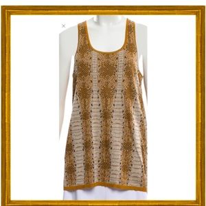 Belstaff England, Medium Snakeskin Patterned Tank